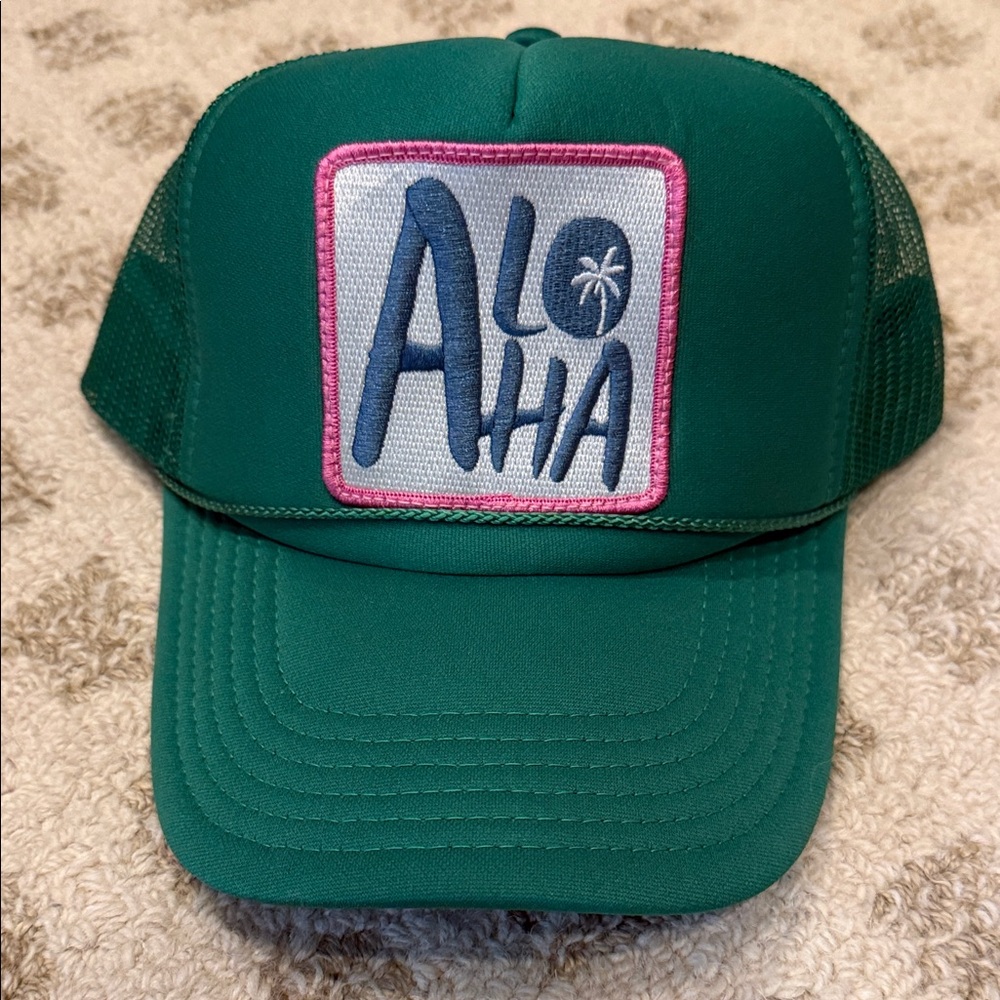 Aloha Green Trucker Hat